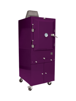 Bertha Original Freestanding Outdoor Charcoal Oven - view 2, Aubergine