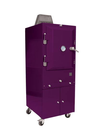 Bertha Original Freestanding Outdoor Charcoal Oven - view 2, Aubergine