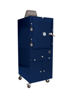 Bertha Original Freestanding Outdoor Charcoal Oven - view 2, Dark Blue