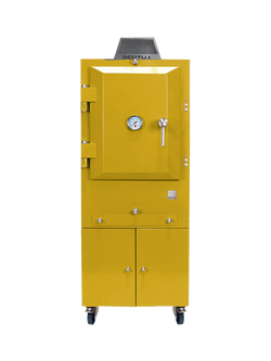 Bertha Original Freestanding Outdoor Charcoal Oven, Yellow