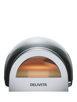 DeliVita Flow Dual Fuel Pizza Oven, Red - view 2, Black