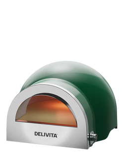 DeliVita Flow Dual Fuel Pizza Oven, Red, Green