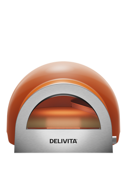 DeliVita Flow Dual Fuel Pizza Oven, Red - view 2, Orange
