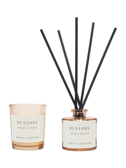 Katie Loxton Restore Mini Home Fragrance Gift Set - view 2, Pink Multi