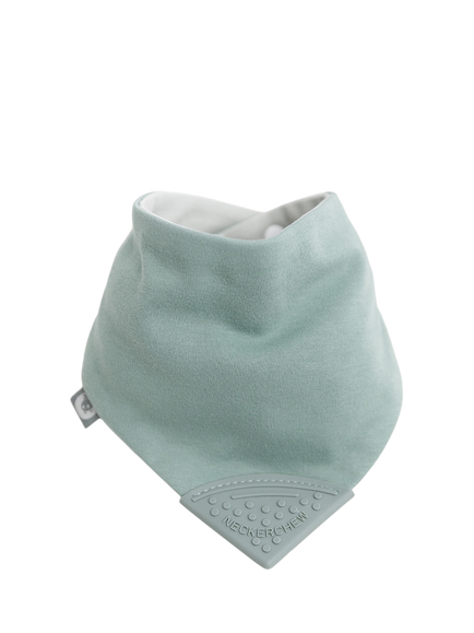 Cheeky Chompers Neckerchew Dribble Bib, Khaki, Khaki