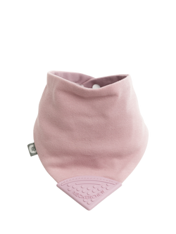 Cheeky Chompers Neckerchew Dribble Bib, Pink, Pink