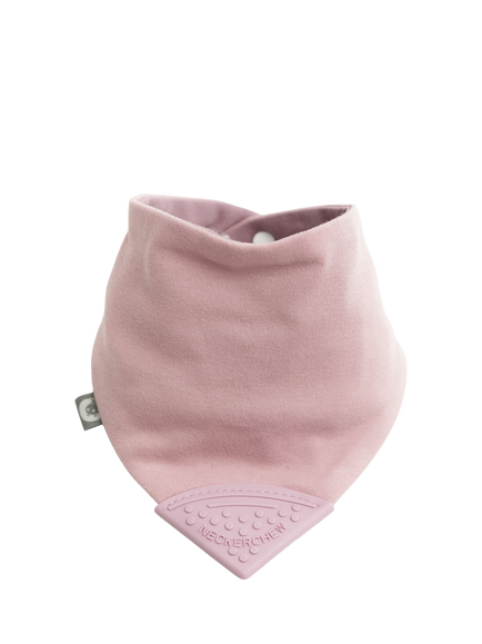Cheeky Chompers Neckerchew Dribble Bib, Pink, Pink