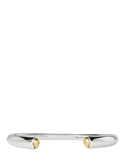 kate spade new york Sculpted Open Cuff, Silver/Gold, Silver/Gold
