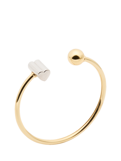 kate spade new york Open Bangle, Gold/Silver - view 2, Gold/Silver