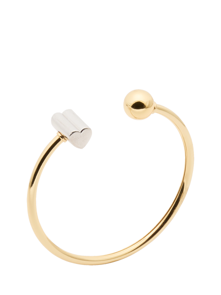 kate spade new york Open Bangle, Gold/Silver - view 2, Gold/Silver