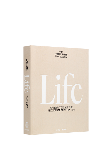 PRINTWORKS Life Photo Album, Natural, Natural