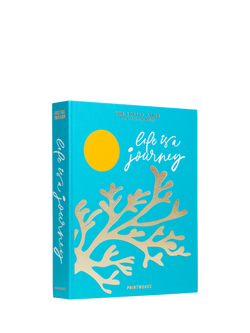 PRINTWORKS Life is a Journey Coffee Table Photo Album, Blue, Blue