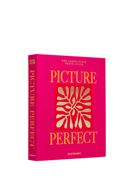 PRINTWORKS Picture Perfect Coffee Table Photo Album, Pink, Pink