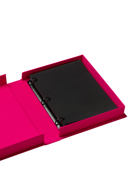 PRINTWORKS Picture Perfect Coffee Table Photo Album, Pink - view 2, Pink