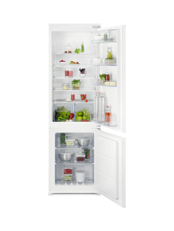 AEG OUTLET OSC6N181ES Integrated 70/30 Fridge Freezer, Like New, White, White
