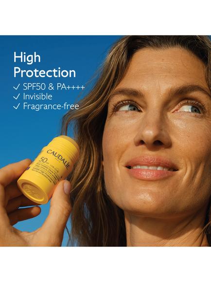 Caudalie Vinosun Invisible High Protection Stick SPF 50, 15g - view 2, 