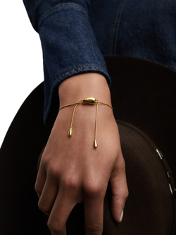 PDPAOLA Rodeo Slider Bracelet, Gold - view 2, Gold