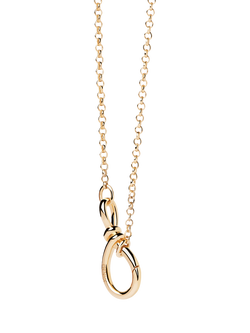 PDPAOLA Stacker Clasp Chain Necklace, Gold, Gold