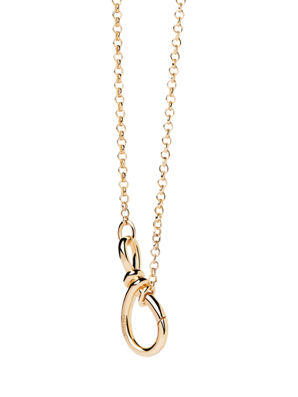 PDPAOLA Stacker Clasp Chain Necklace, Gold, Gold