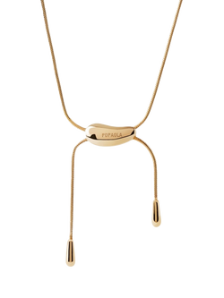 PDPAOLA Rodeo Slider Choker Necklace, Gold, Gold