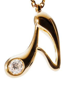 PDPAOLA Initial Pendant Necklace, Gold - view 2, Gold/A