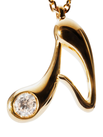PDPAOLA Initial Pendant Necklace, Gold - view 2, Gold/A