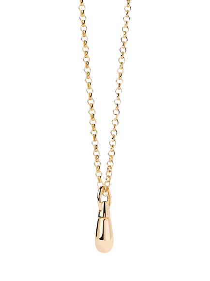 PDPAOLA Stackable Small Drop Pendant, Gold - view 2, Gold