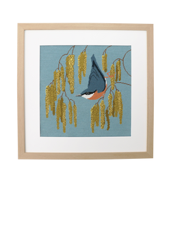 Cleopatra's Needle Nuthatch Tapestry Kit, Multi