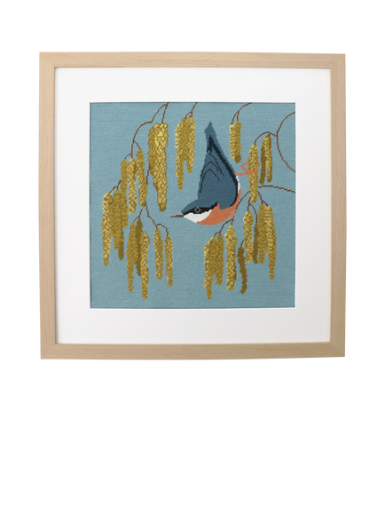 Cleopatra's Needle Nuthatch Tapestry Kit, Multi