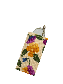 Cleopatra's Needle Pansy Garden Tapestry Spectacle Case Kit, Multi