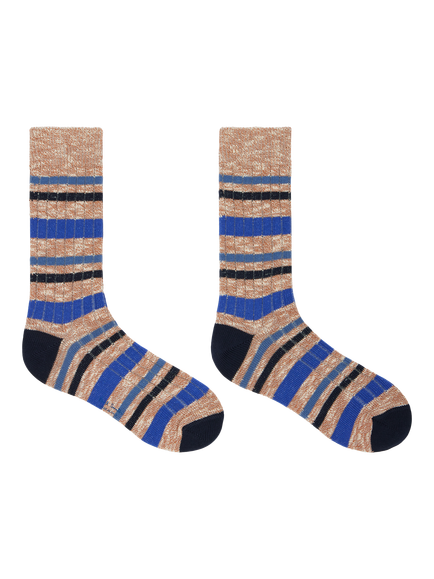 Paul Smith Stripe Cotton Blend Socks, Pack of 2, Multi - view 2, Multi