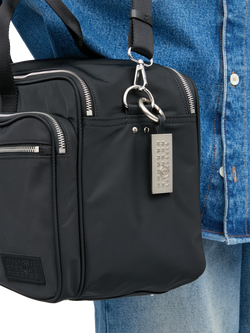 MM6 Maison Margiela Numeric Keyring, Black - view 2, Black