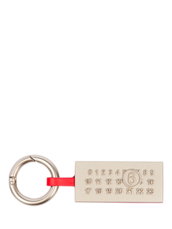 MM6 Maison Margiela Numeric Keyring, Papaya, Orange