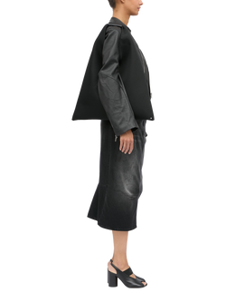 MM6 Maison Margiela Classic Mesh Japanese Shoulder Bag, Black - view 2, Black