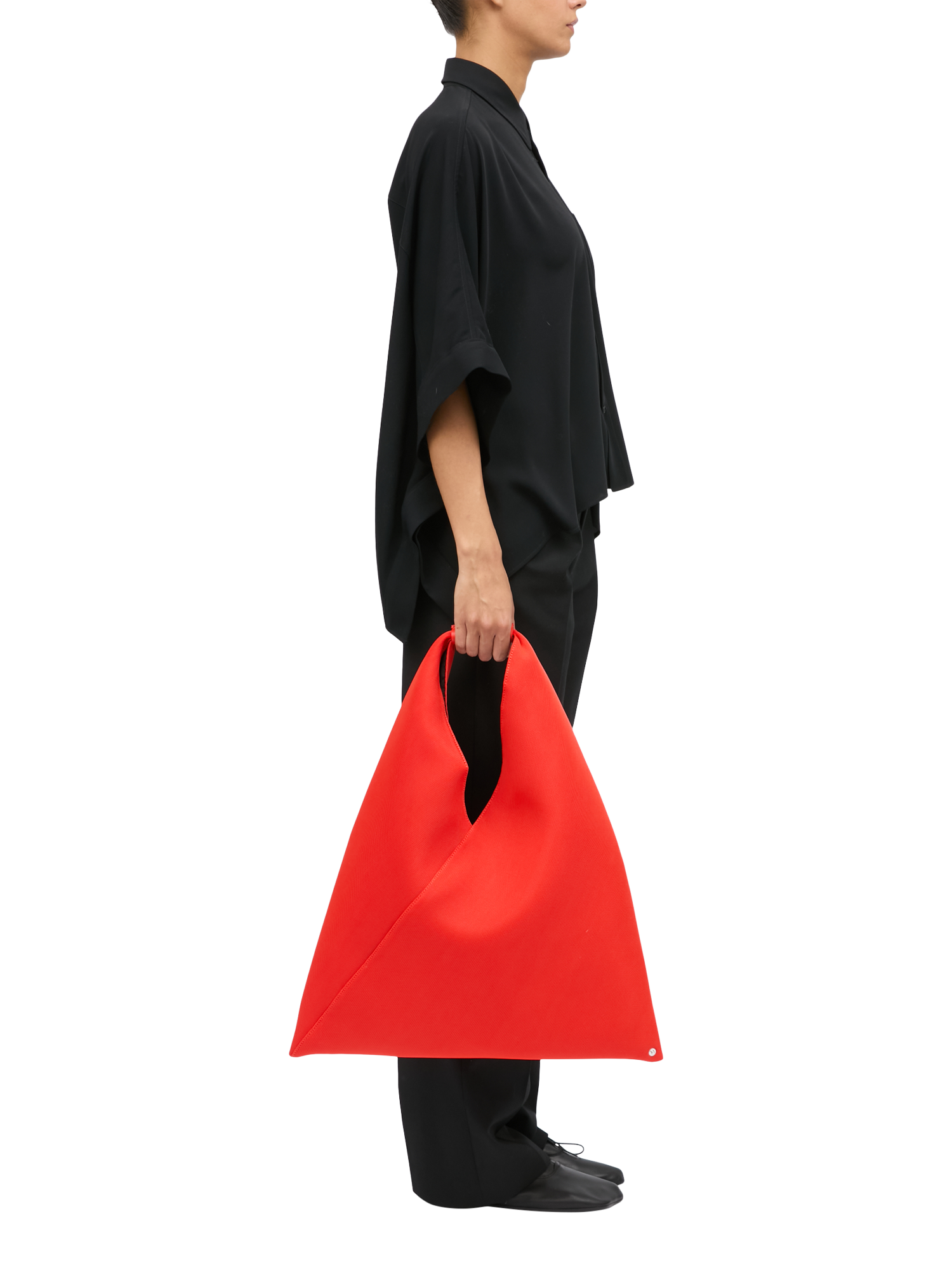 MM6 Maison Margiela Japanese Shoulder Bag, Papaya