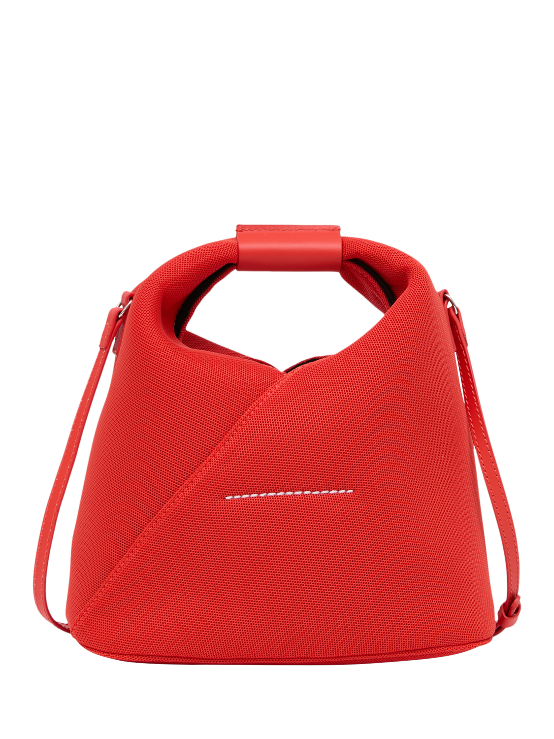 Maison Margiela ×MM6 コラボ　ジャパニーズバッグ　赤 MM6 Maison Margiela Japanese Mesh Crossbody Bag, Papaya