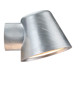 Nordlux Aleria Outdoor Wall Light, Galvanised - view 2, Galvanised