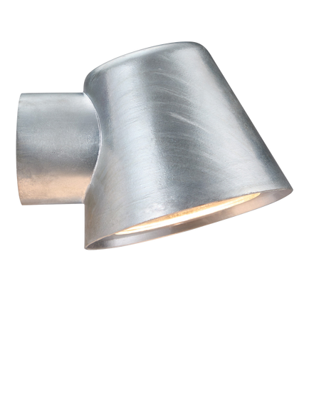 Nordlux Aleria Outdoor Wall Light, Galvanised - view 2, Galvanised