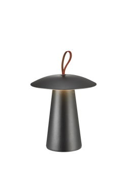 Nordlux Ara To-Go Portable Rechargeable Outdoor Table Lamp, Black, Black