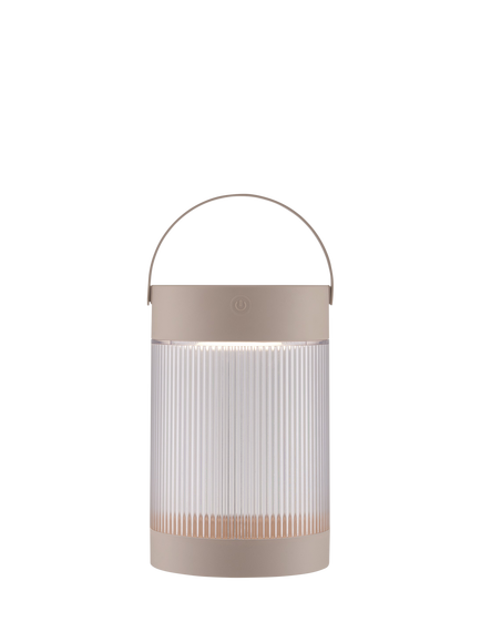 Nordlux Coupar To-Go Portable Solar Powered Outdoor Lantern - view 2, Beige