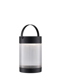 Nordlux Coupar To-Go Portable Solar Powered Outdoor Lantern, Black