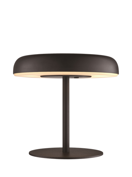 Nordlux Elmer To-Go Portable Solar Powered Outdoor Table Lamp, Black