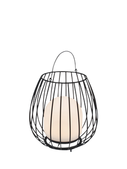 Nordlux Jim To-Go Portable Rechargeable Outdoor Lantern, Black - view 2, Black