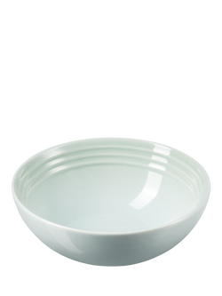 Le Creuset Stoneware Coupe Cereal Bowl, 16cm, Sage, Sage