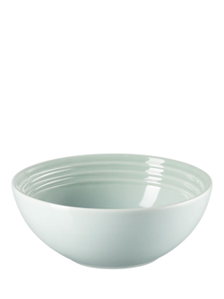 Le Creuset Stoneware Coupe Cereal Bowl, 16cm, Sage - view 2, Sage