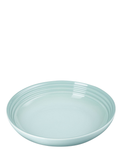 Le Creuset Stoneware Pasta Bowl, 21.7cm - view 2, Sage
