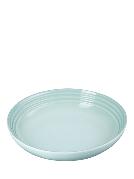 Le Creuset Stoneware Pasta Bowl, 21.7cm - view 2, Sage