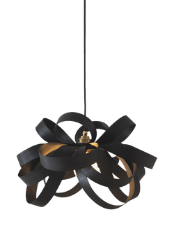 Tom Raffield Skipper Small Pendant Ceiling Light, Dia.46cm, Noctis, Noctis