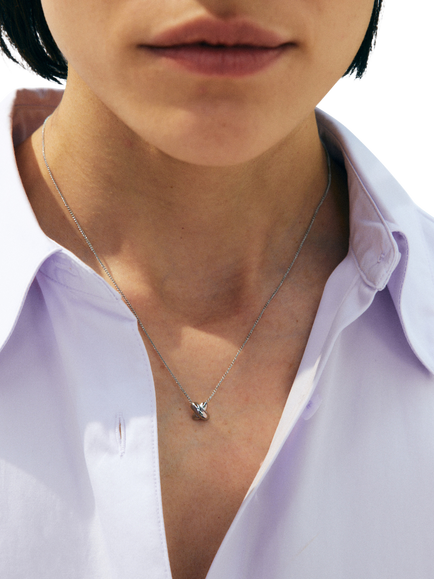 EDBLAD Alexa Sculpted Necklace - view 2, Steel