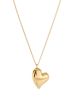 EDBLAD Amorina Long Heart Pendant Necklace, Gold